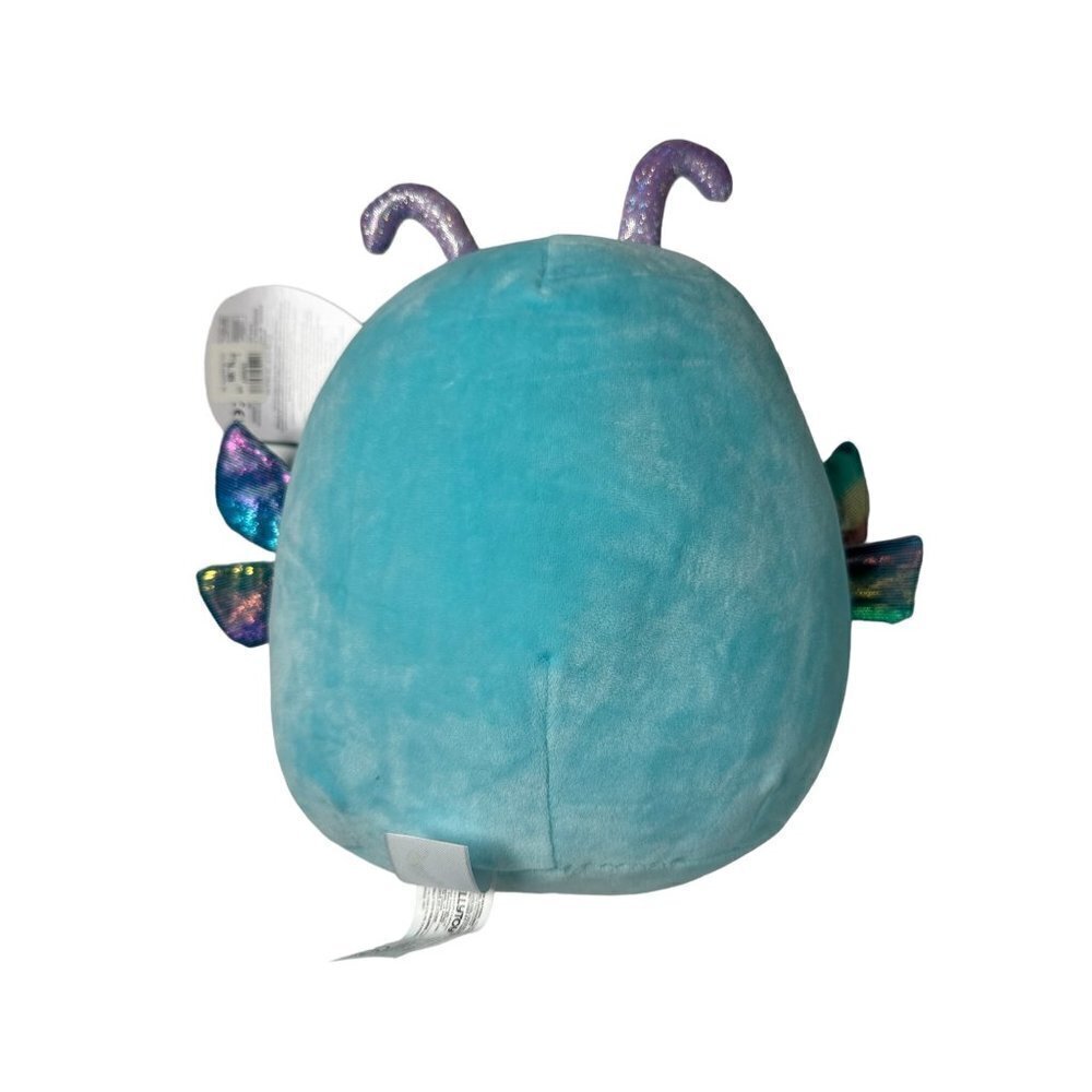 Squishmallows Heather the Dragonfly 8 Inch Teal Blue Purple Plush Stuffed Animal - Picture 5 of 6